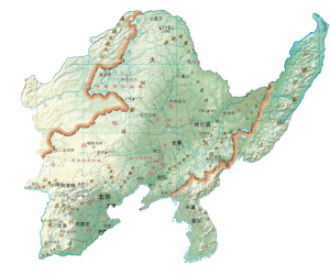 艮龙之支龙共计五百九十七穴，枝龙无数