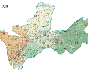 震龙之支龙共计五百六十四穴，枝龙无数