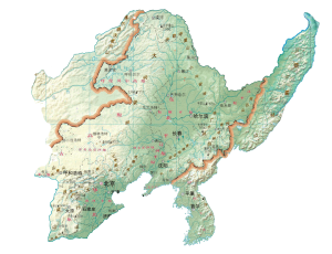 艮龙之支龙共计五百九十七穴，枝龙无数