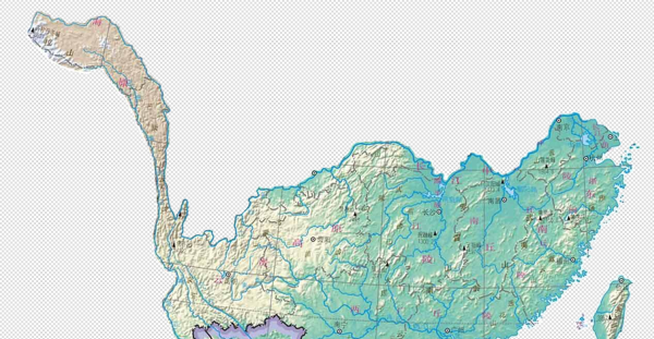 巽龙之支龙共计八百六十七穴，枝龙无数