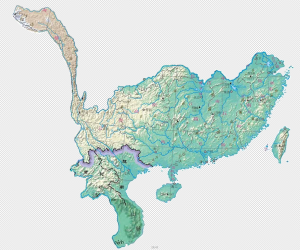 巽龙之支龙共计八百六十七穴，枝龙无数