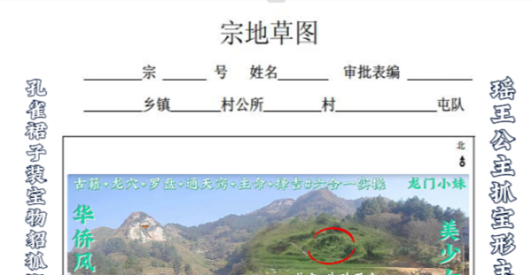 宗地草图-瑶王公主抓宝形